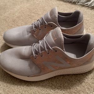 Slightly worn New Balances, haven’t worn much just not my style shoe, No odor